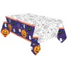 NAPPE HALLOWEEN FANTOME ET CITROUILLE 137 X 259 CM 