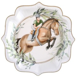 10 ASSIETTE CHEVAL 21 CM 