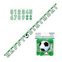 GUIRLANDE HAPPY BIRTHDAY FOOT PERSONNALISABLE 213 CM 