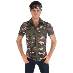 CHEMISE MILITAIRE TAILLE 50-52