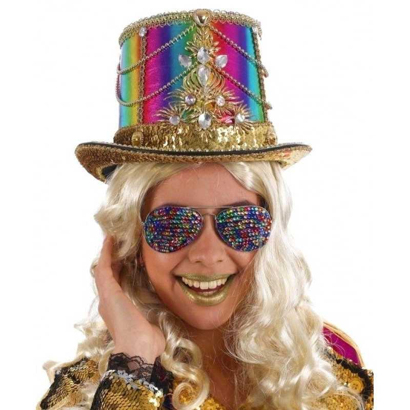 CHAPEAU HAUT DE FORME CRAZY CABARET 