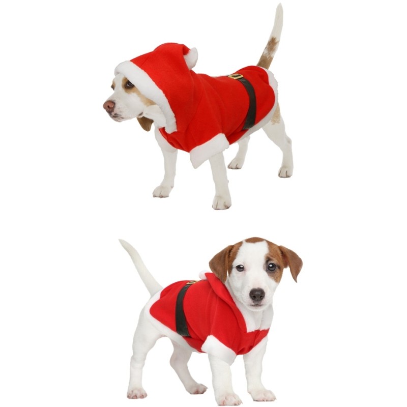 DEGUISEMENT PERE NOEL POUR CHIEN TAILLE M 