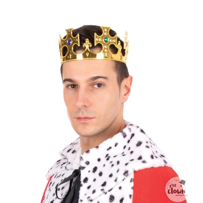 COURONNE DE ROI EN PLASTIQUE COURONNE DE ROI EN PLASTIQUE