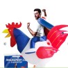 DEGUISEMENT GONFLABLE COQ SUPPORTER TAILLE UNIQUE  DEGUISEMENT GONFLABLE COQ SUPPORTER TAILLE UNIQUE
