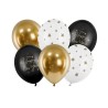 6 BALLONS HAPPY NEW YEAR 30 CM 