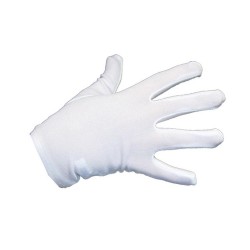 GANTS BLANC ADULTE COURT 