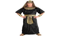DEGUISEMENT PHARAON TOUTANKAMON NOIR ET OR TAILLE XXL