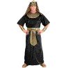 DEGUISEMENT PHARAON TOUTANKAMON NOIR ET OR TAILLE XXL