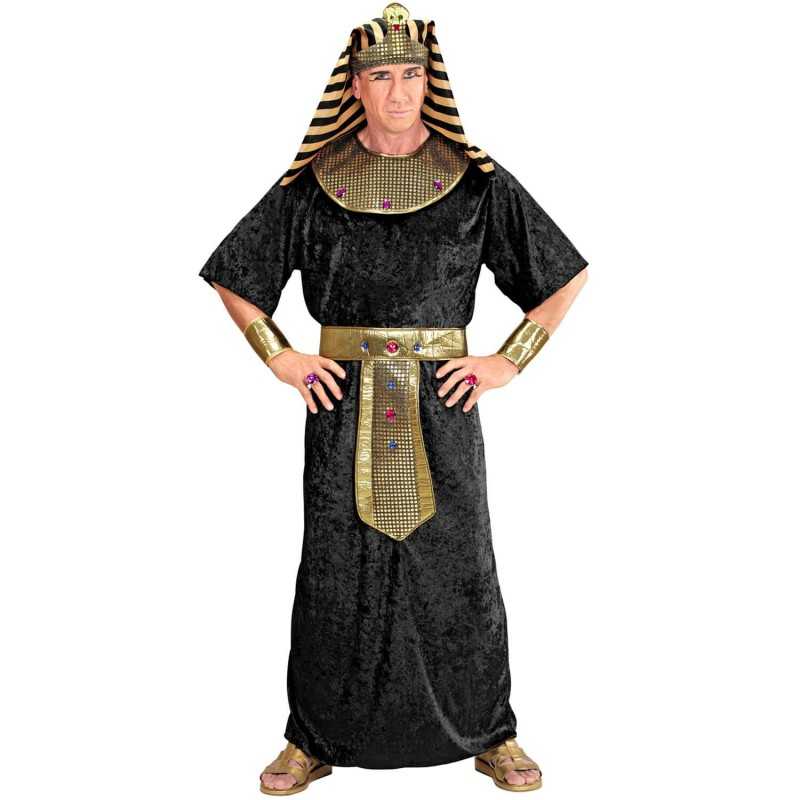 DEGUISEMENT PHARAON TOUTANKAMON NOIR ET OR TAILLE M