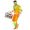 DEGUISEMENT SURVETEMENT OU JOGGING ORANGE ANNEES 80'S TAILLE XL