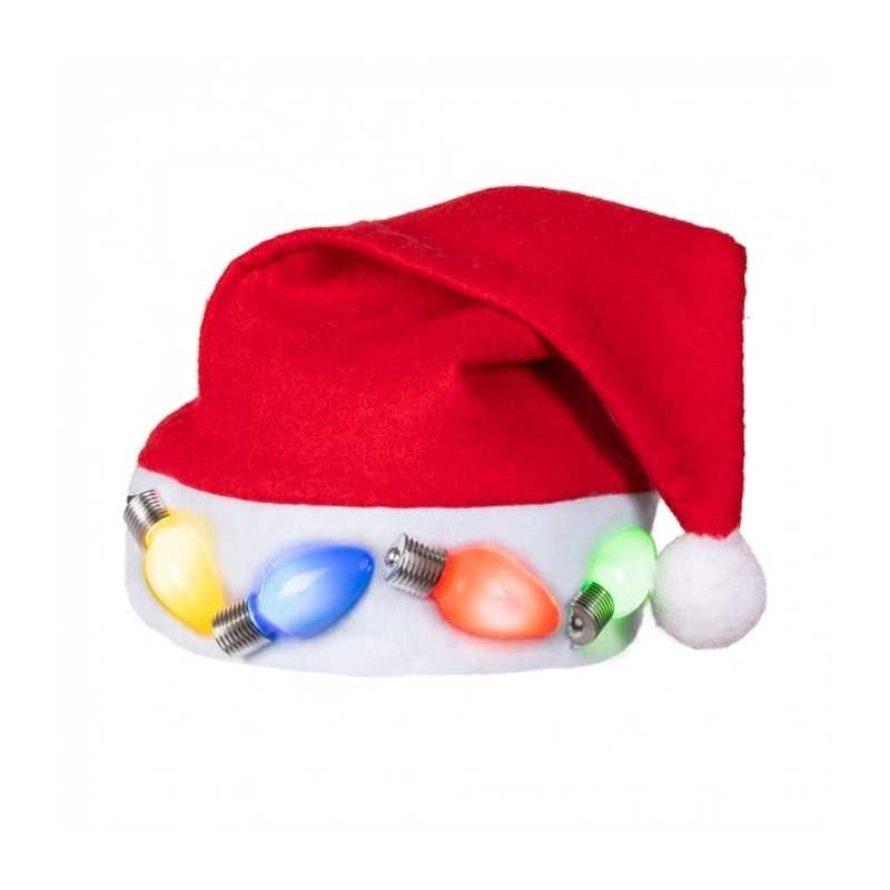 BONNET NOEL AVEC LUMIERE