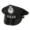 CHAPEAU CASQUETTE POLICE NOIR CHAPEAU CASQUETTE POLICE NOIR