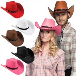 CHAPEAU COW BOY COULEURS ASSORTIS 