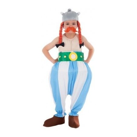 DEGUISEMENT GAULOIS OBELIX TAILLE L 140 CM 
