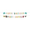 GUIRLANDE HAPPY BIRTHDAY ANIMAUX DE LA JUNGLE 150 CM 