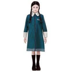 DEGUISEMENT FILLE MERCREDI FAMILLE ADDAMS TAILLE S (10-12ANS )