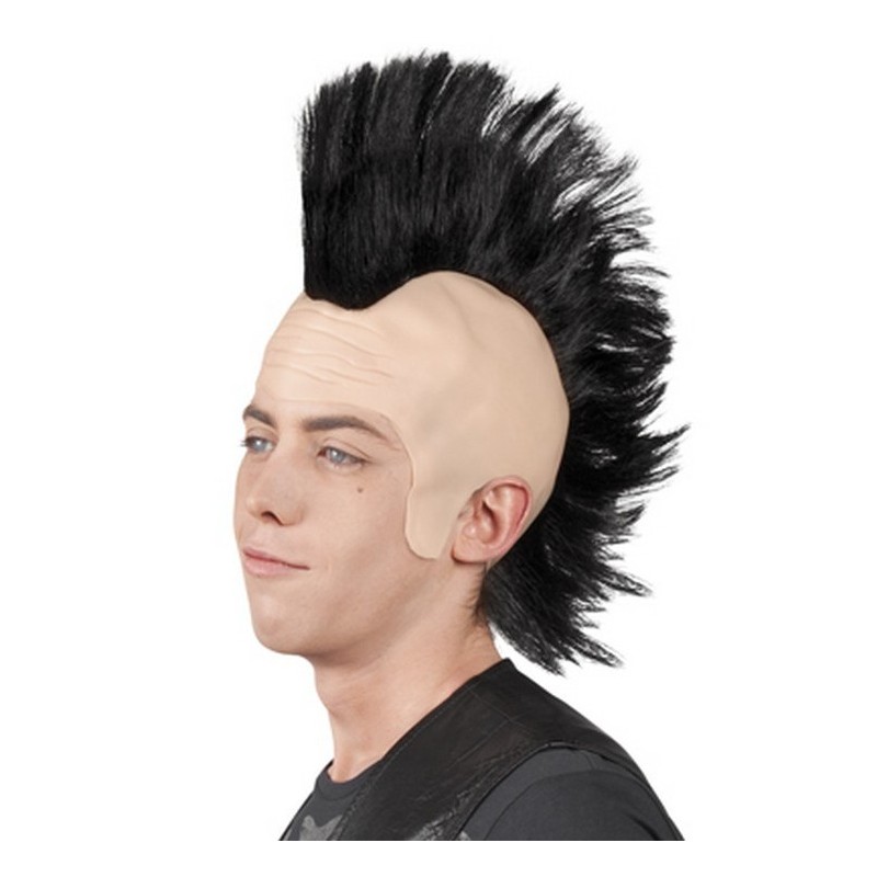 PERRUQUE PUNK CRETE NOIRE HOMME PERRUQUE PUNK CRETE NOIRE HOMME