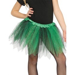 TUTU NOIR ET VERT A PAILLETTE 