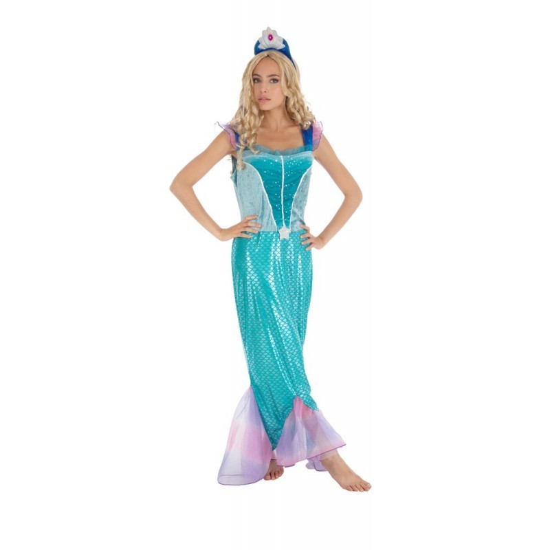 DEGUISEMENT FEMME SIRENE TAILE 36-38