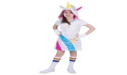 DEGUISEMENT ROBE LICORNE TAILLE 128 