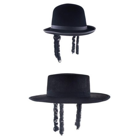 CHAPEAU MELON  JUIVES 2 MODELES ASSORTIS 