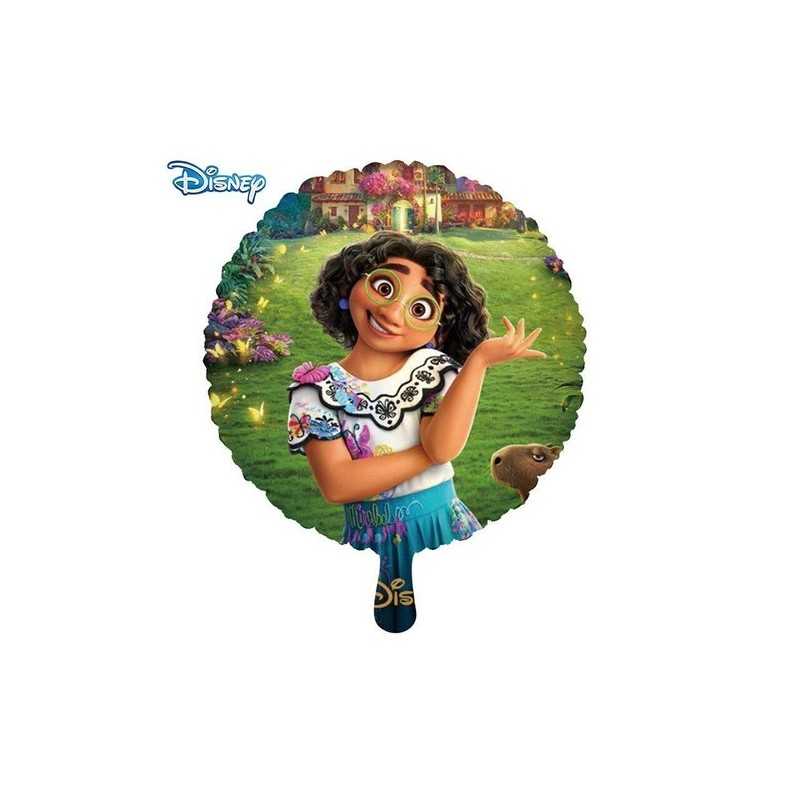 BALLON ROND METALLIQUE ENCANTO 46 CM 