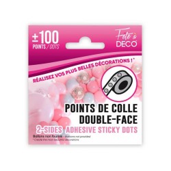 POINTS DE COLLE DOUBLE FACE +/- 100