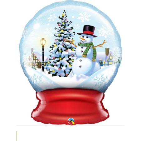 BALLON METALLIQUE BOULE DE NOEL  91 CM 