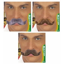 MOUSTACHE AMBASSADEUR COULEUR ASSORTIS 