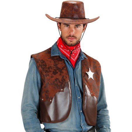 GILET DE COW BOY TAILLE M