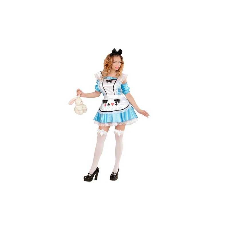 DEGUISEMENT MISS ALICE WONDERLAND GIRL BLEU TAILLE M