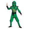 DEGUISEMENT LUXE LEGACY LLOYD NINJAGO VERT  TAILLE 4-6 ANS 