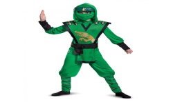 DEGUISEMENT LUXE LEGACY LLOYD NINJAGO VERT  TAILLE 10-12 ANS 