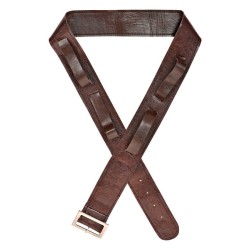 CEINTURE MARRON ETUI POUR EPEE