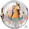 BALLON METALLIQUE ORBZ CHEVAL SPIRIT 38 CM