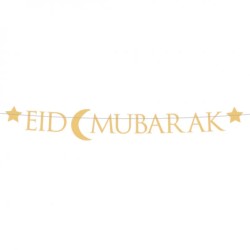 GUIRLANDES EID MUBARAK 220X15CM 