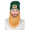 BONNET  AVEC BARBE ST PATRICK 