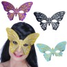 MASQUE LOUP  PAPILLONS COULEURS ASSORTIS MASQUE LOUP  PAPILLONS COULEURS ASSORTIS