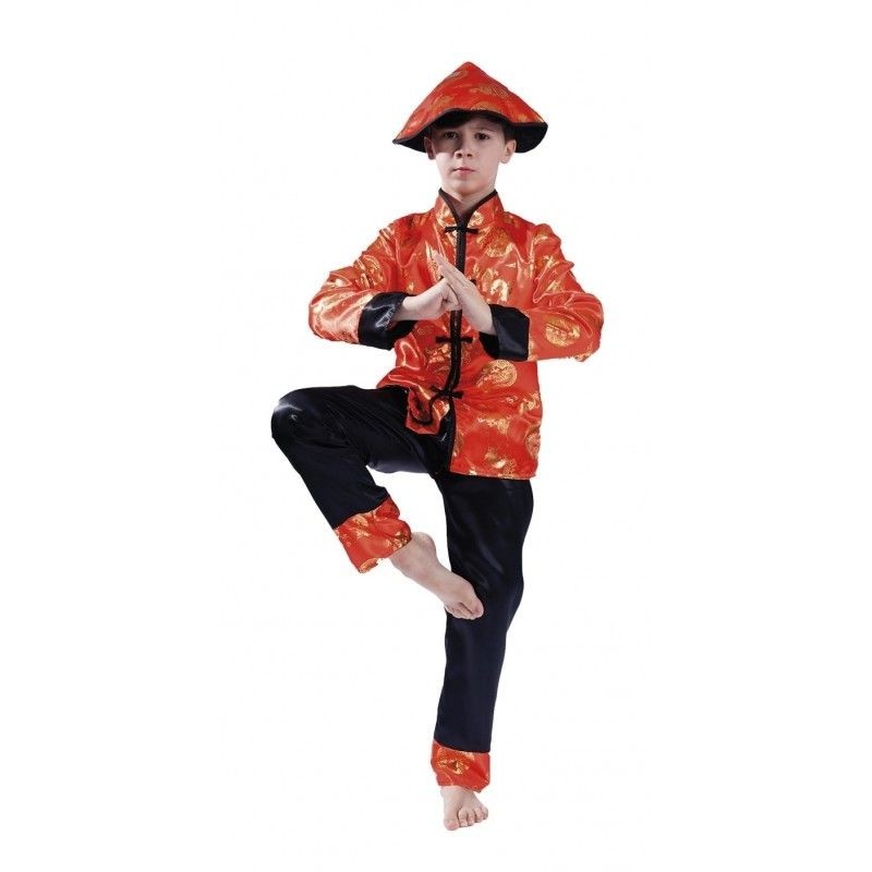 DEGUISEMENT CHINOIS TAILLE 7-9 ANS