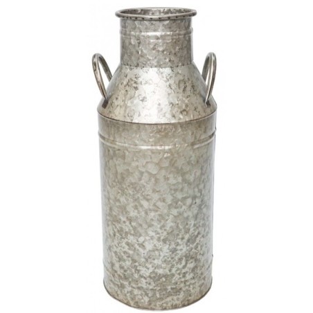 POT ARGENT ZINC DIA 20.5 CM X 51 CM HT 