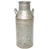 POT ARGENT ZINC DIA 20.5 CM X 51 CM HT